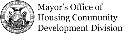 San Francisco Mayors Office of Housing Community Development Division